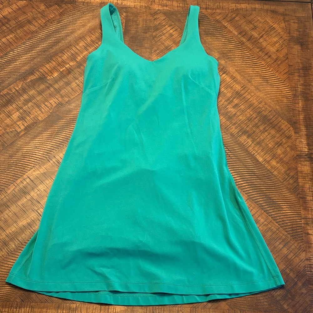 lululemon athletica Teal Mini Dress